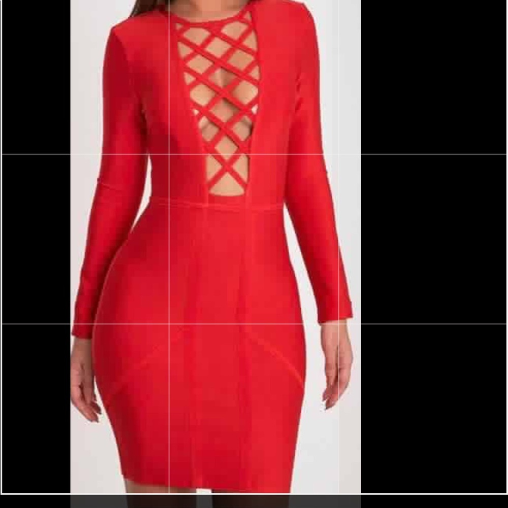 Red dress